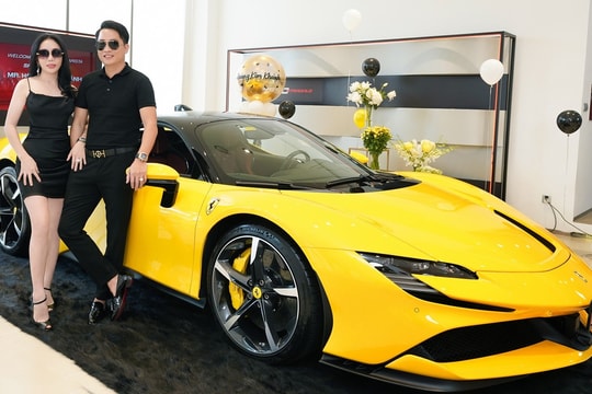 Đại gia Hoàng Kim Khánh tậu siêu xe Ferrari SF90 Stradale trị giá hơn 40 tỷ đồng