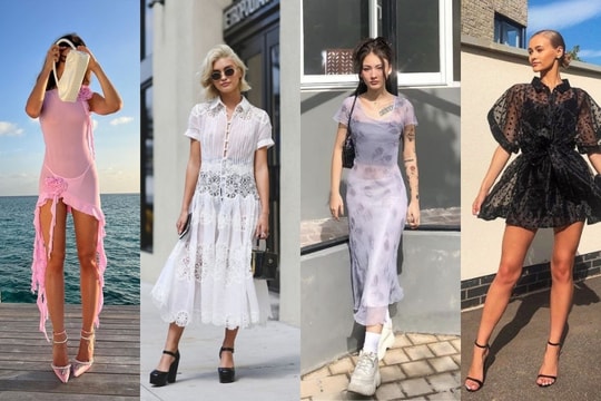 Bỏng mắt với 4 bí quyết phối đồ xuyên thấu đầy gợi cảm ngày cuối hè