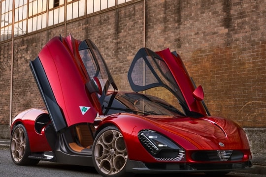 Alfa Romeo trở lại thế giới siêu xe với siêu phẩm triệu đô 33 Stradale