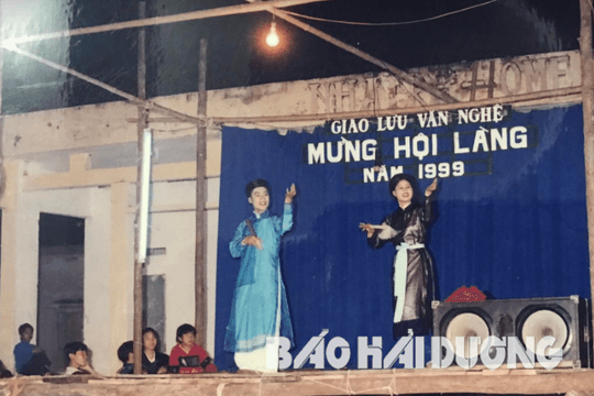 Nôn nao tiếng trống chèo năm ấy…