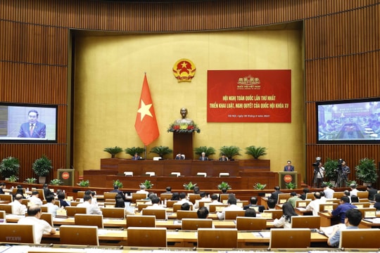 Hội nghị Toàn quốc triển khai luật, nghị quyết của Quốc hội khóa XV