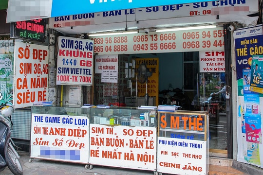 Nhà mạng "dừng bán sim qua đại lý từ 10/9"