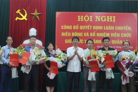 Không nhất thiết điều động, luân chuyển cán bộ cấp phó đối với 4 nhóm đối tượng