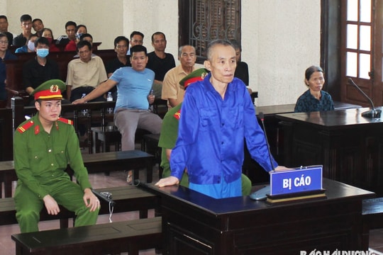 Án tù chung thân cho kẻ giết em trai tại Kinh Môn vì tranh chấp đất ở