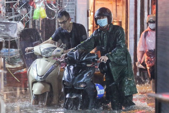 Bắc Bộ trời nắng nóng, chiều tối và đêm đề phòng mưa dông