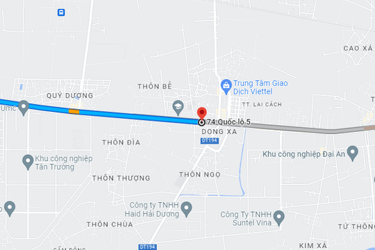 Phát hiện chiếc xe mô tô nghi liên quan đến vụ tai nạn trên quốc lộ 5