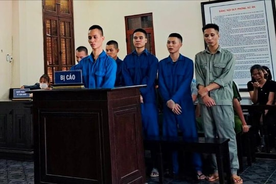 Lĩnh án vì sử dụng trái phép ma túy và cướp tài sản