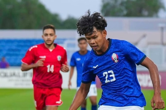 U23 Campuchia cầm hòa đối thủ Tây Á