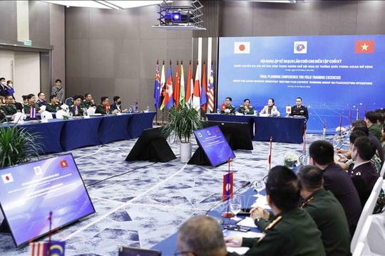Lần đầu tiên Việt Nam chủ trì tổ chức diễn tập thực địa về gìn giữ hòa bình Liên hợp quốc