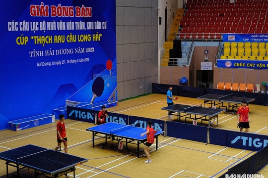 Đội tuyển quốc gia Việt Nam sẽ tham dự Giải bóng bàn quốc tế cúp Côn Sơn tại Hải Dương