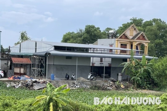 Vi phạm khủng ở kênh Bắc Hưng Hải