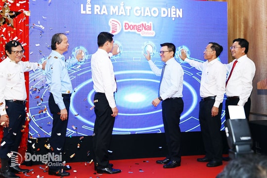 Báo Đồng Nai chính thức ra mắt giao diện điện tử mới