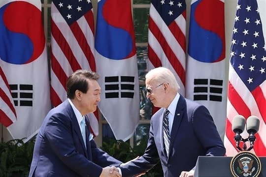 Lãnh đạo Mỹ-Hàn gặp nhau bên lề Hội nghị thượng đỉnh G20