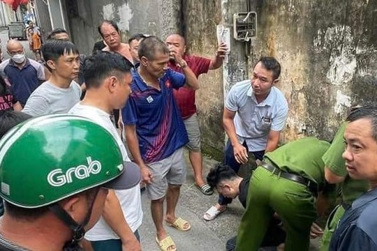 Bắt nóng nghi phạm cướp tiệm vàng ở Hà Nội ngay khi vừa gây án