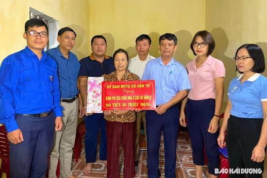 Hải Dương đoàn kết các giai tầng giúp đỡ người nghèo