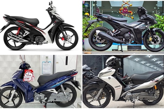 4 mẫu xe máy số trẻ trung, mạnh mẽ dành cho nam giới