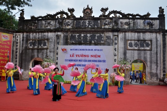 Nhiều chương trình đặc sắc tại Lễ hội mùa thu Côn Sơn - Kiếp Bạc năm nay