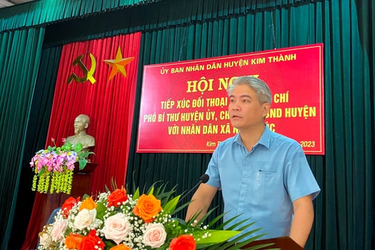 Người dân xã Ngũ Phúc phản ánh tiến độ cấp giấy chứng nhận quyền sử dụng đất rất chậm