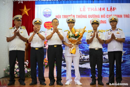 Thành lập Hội Truyền thống Đường Hồ Chí Minh trên biển Hải Hưng