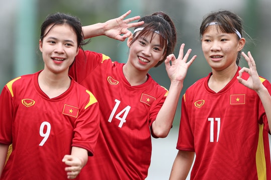 U17 Việt Nam tích cực chuẩn bị cho vòng loại 2 giải U17 nữ châu Á 2024