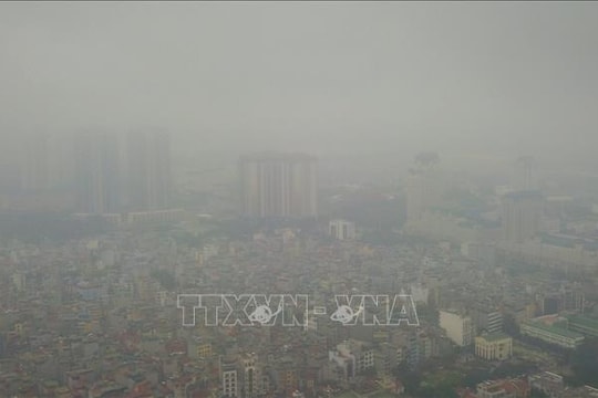 Chỉ số chất lượng không khí tại Thủ đô Hà Nội ở mức rất có hại