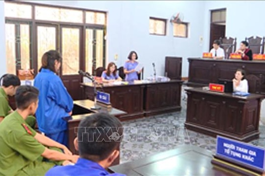 Tuyên phạt người con gái út 22 năm 6 tháng tù trong vụ án 3 con gái đốt nhà mẹ đẻ ở Hưng Yên