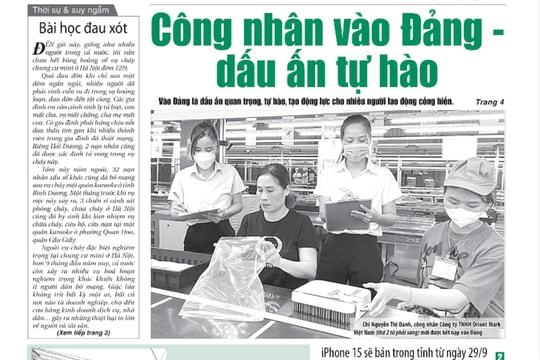 Xem gì trên báo Hải Dương ngày 15/9?
