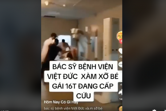 Điều tra nghi vấn nữ bệnh nhân bị bác sĩ sàm sỡ