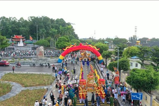 Khai mạc lễ hội đền Cửa Ông mùa thu năm 2023