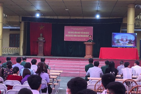 65 thí sinh Hải Dương đỗ vào các trường quân đội