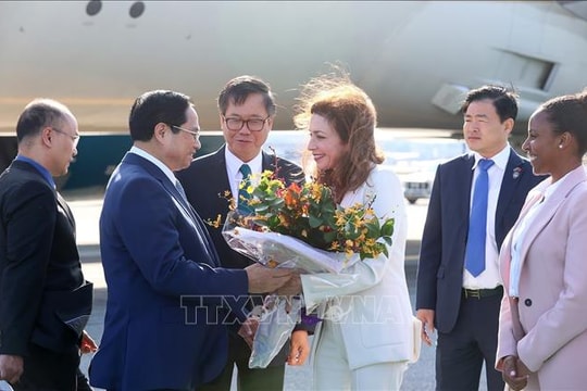 Thủ tướng tới Hoa Kỳ bắt đầu tham dự Tuần lễ Cấp cao Đại hội đồng Liên hợp quốc Khoá 78