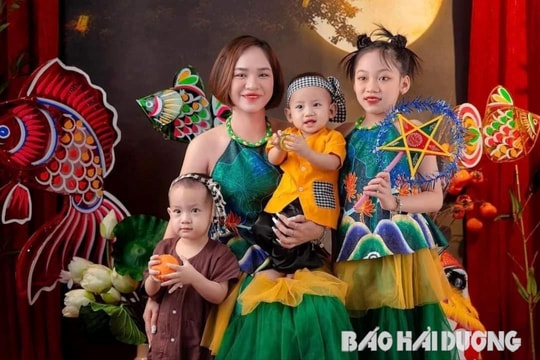 Rộ trào lưu trang trí, chụp ảnh mùa Trung thu