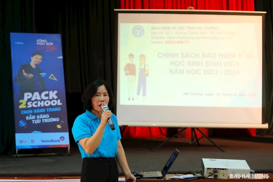 Hải Dương tuyên truyền chính sách bảo hiểm y tế cho sinh viên