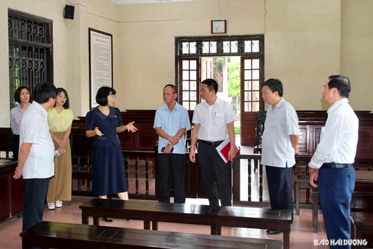 Thiếu cơ sở vật chất phục vụ công tác xét xử