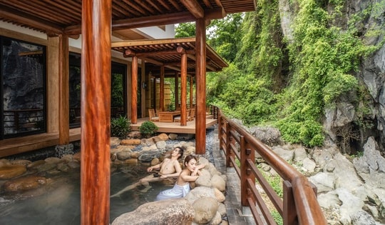 Khám phá biệt thự khoáng nóng tại Quang Hanh, Quảng Ninh