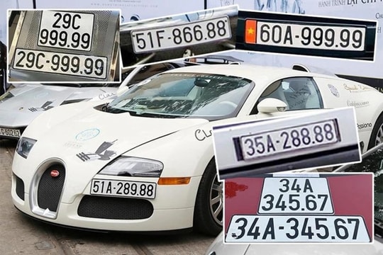 Biển số đấu giá cả chục tỷ đồng, có phải là tài sản thừa kế?