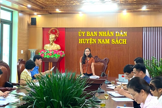 Số hồ sơ thủ tục hành chính trả qua bưu điện ở Nam Sách tăng 10%