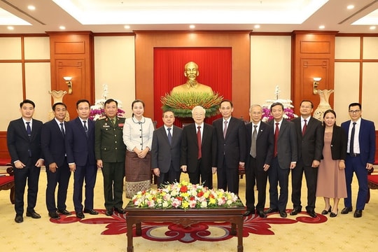 Vun đắp quan hệ Việt Nam-Lào ngày càng phát triển sâu sắc, hiệu quả