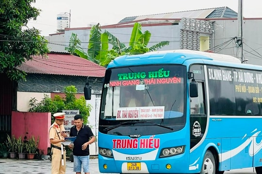 Hải Dương xử phạt 745 xe kinh doanh vận tải vi phạm