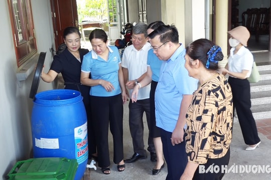 Phân loại và xử lý rác thải hữu cơ bằng men vi sinh IMO