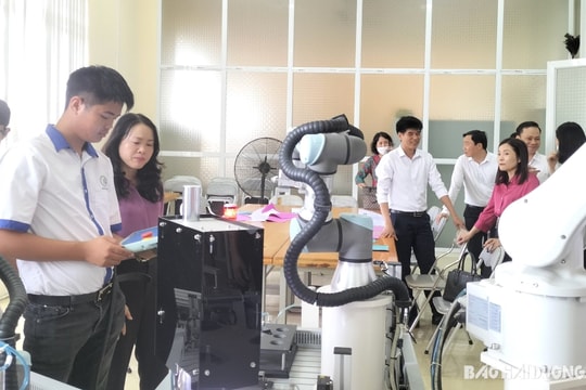 Hai Duong Vocational College offers international-level training courses