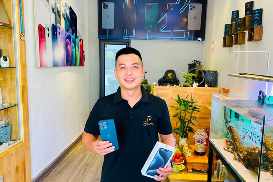 Siêu phẩm iPhone 15 Pro Max đầu tiên về Hải Dương