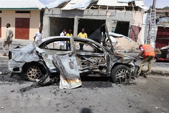 Đánh bom xe làm hàng chục người thương vong ở Somalia 