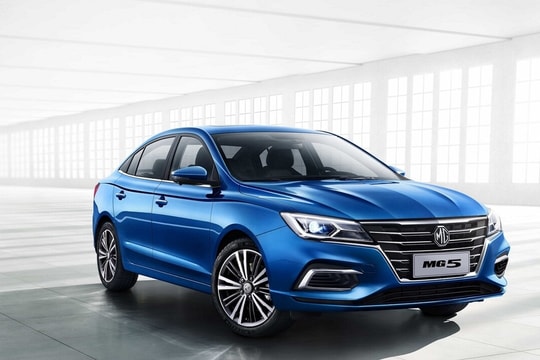 Sedan hạng C New MG5 cạnh tranh với xe hạng A giá dưới 500 triệu đồng