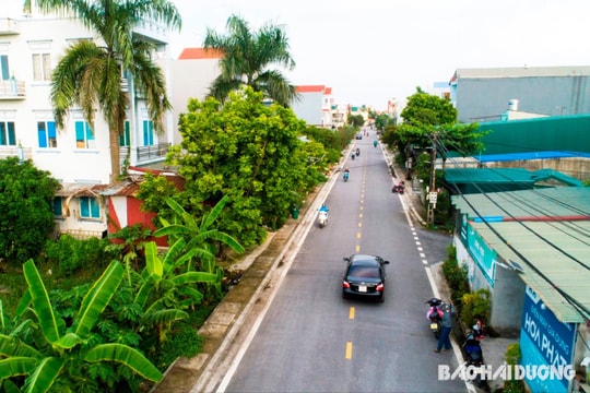 Thênh thang những con đường "kiểu mẫu" ở Cẩm Giàng