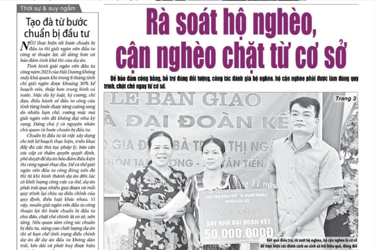 Xem gì trên báo Hải Dương ngày 25/9?