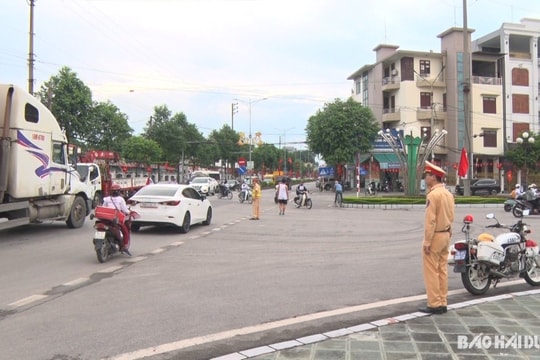 Chí Linh phân luồng giao thông trên quốc lộ 18 và 37 phục vụ Festival
