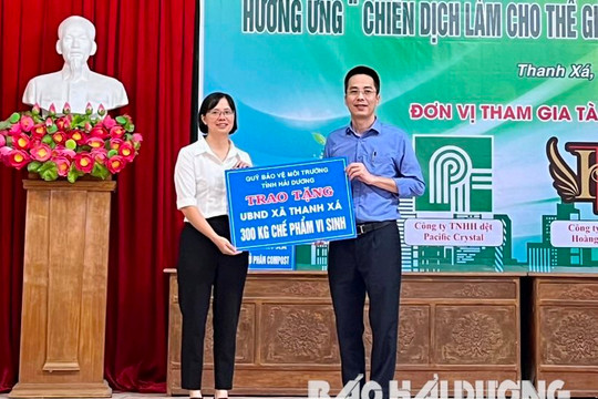 Hải Dương hưởng ứng Chiến dịch làm cho thế giới sạch hơn