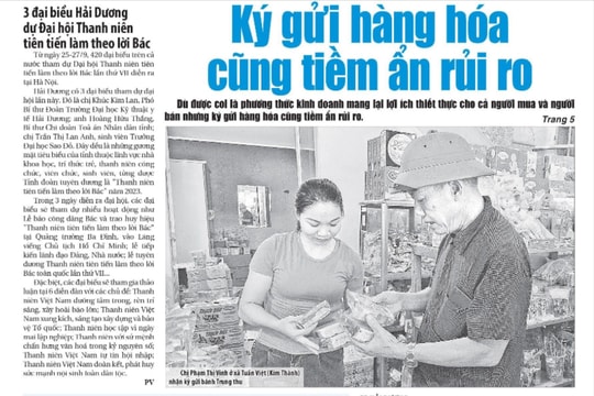 Xem gì trên báo Hải Dương ngày 26/9?