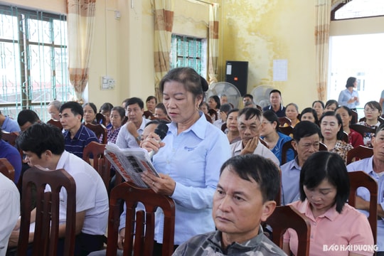 Người dân Thanh Xuân đề nghị đẩy nhanh tiến độ cấp giấy chứng nhận quyền sử dụng đất 